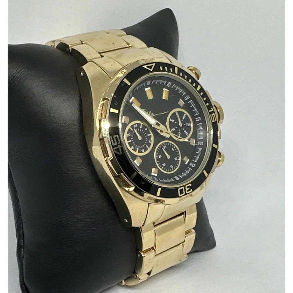 Marc Anthony FMDMA137 Men's Gold Stainless Steel Analog Dial Quartz Watch HME644